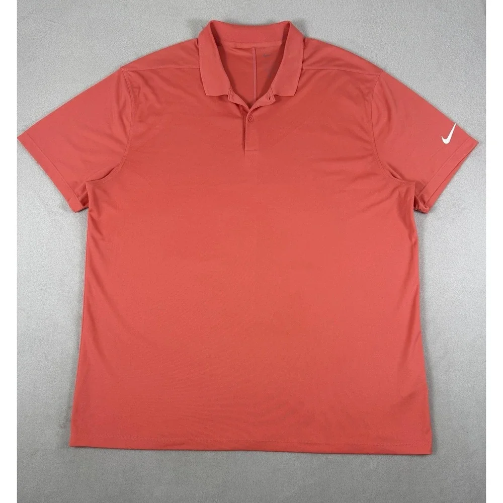 Nike Dri-FIT Victory Golf Polo Shirt Orange Men's XL